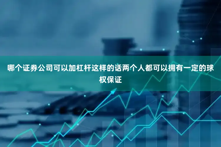 哪个证券公司可以加杠杆这样的话两个人都可以拥有一定的球权保证